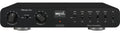 Black SPL Phonos duo phono preamplifier with knobs, toggle switches, and power button on front panel.