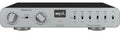 Silver SPL Phonos Duo phono preamplifier unit with control knobs and toggle switches on front panel.