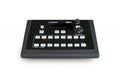 Black Allen & Heath ME 500 device with multiple buttons, knobs, and a display panel.