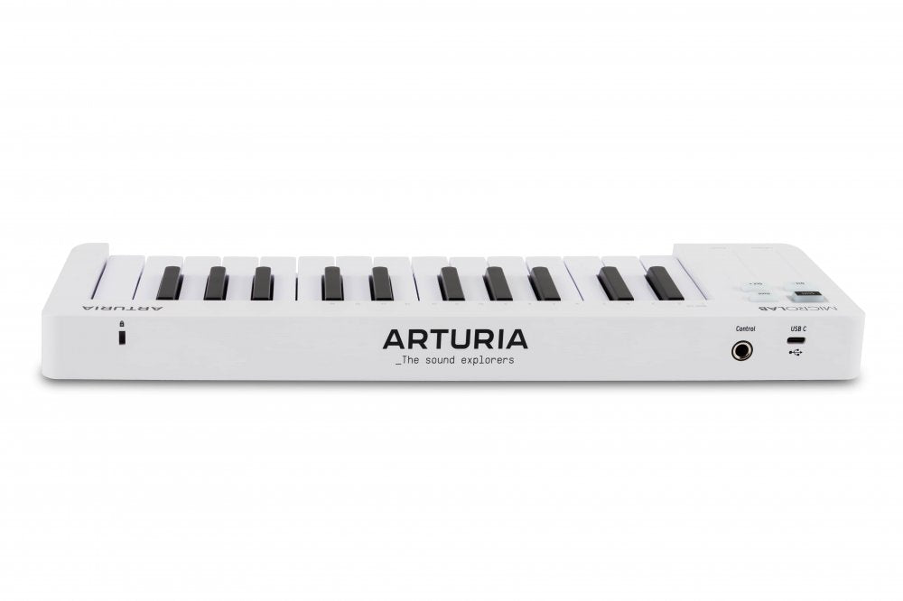 ARTURIA MicroLab Mk3 - White — MIDI Controller, MIDI performance control surface