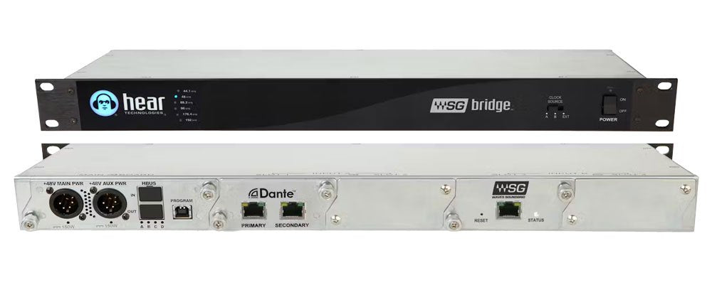 WAVES Hear Technologies WSG Bridge for Dante — Network Audio Device