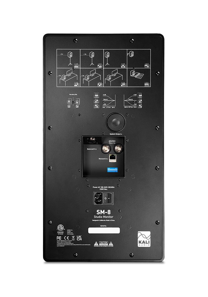 KALI AUDIO SM8 — Studio Monitor, nearfield reference loudspeaker