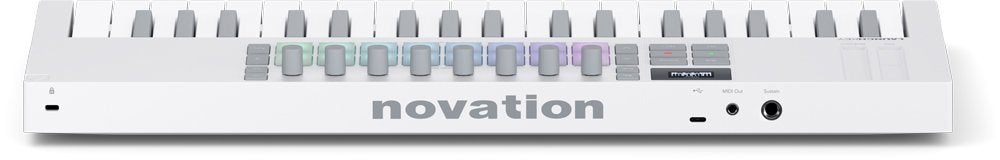 NOVATION Launchkey Mini 37 Mk4 White — MIDI Controller, MIDI performance control surface