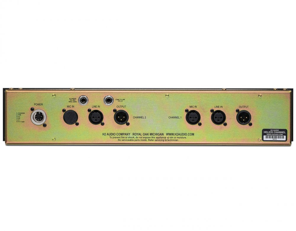 H2 AUDIO Helios Channel Black — Preamp / DI