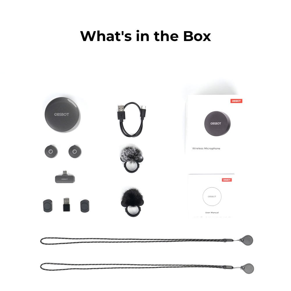 OBSBOT VOX — Microphone, studio recording microphone body