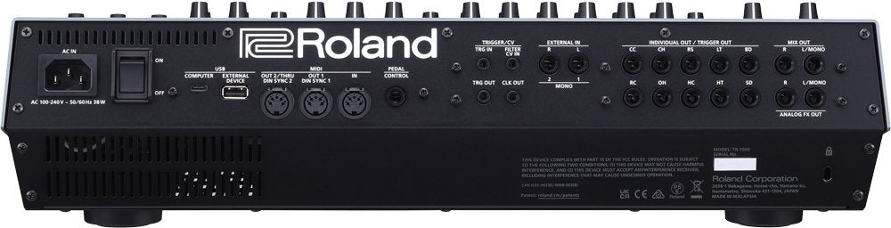 ROLAND TR-1000 — Drum Machine, rhythm production drum machine