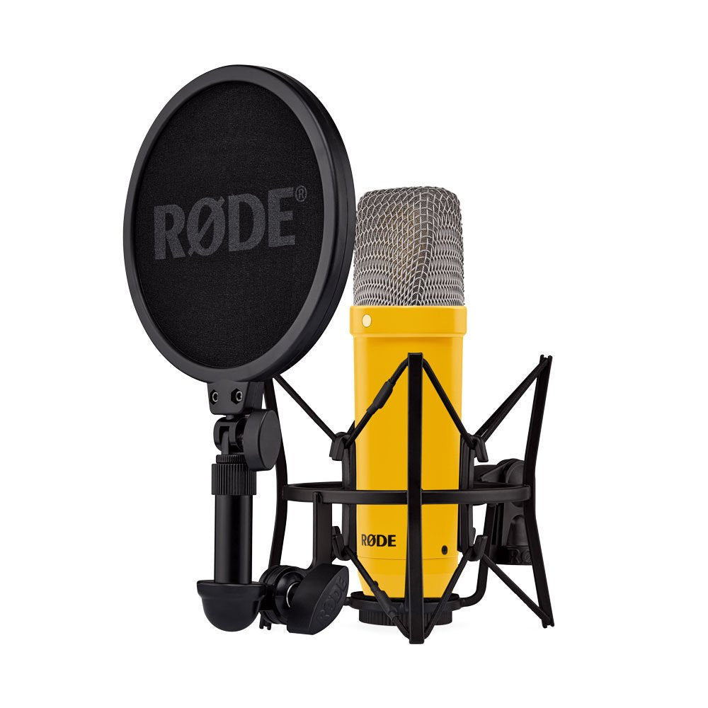 RODE NT1 Signature YELLOW — Microphone, studio recording microphone body
