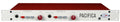 Front panel of a rackmount audio device labeled PACIFICA with controls and 1/4 inch jacks for two channels.