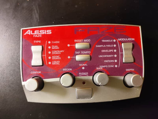 Alesis ModFX Faze Phaser 2000s Red
