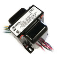 Black Hammond 276X power transformer with multiple colored wire leads and mounting bracket.