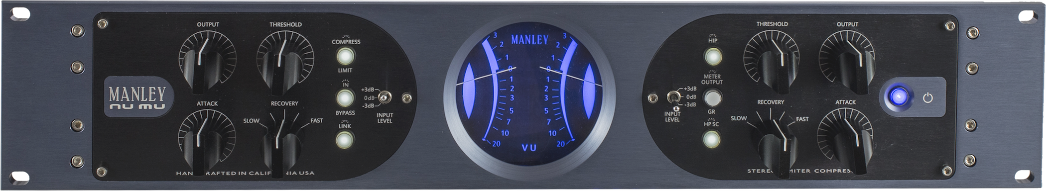 NU MU Dual-Channel Tube/Solid State Hybrid Compressor/Limiter