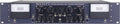 Front panel view of a Manley stereo variable MU limiter compressor with knobs, switches, and meters on black metal casing.