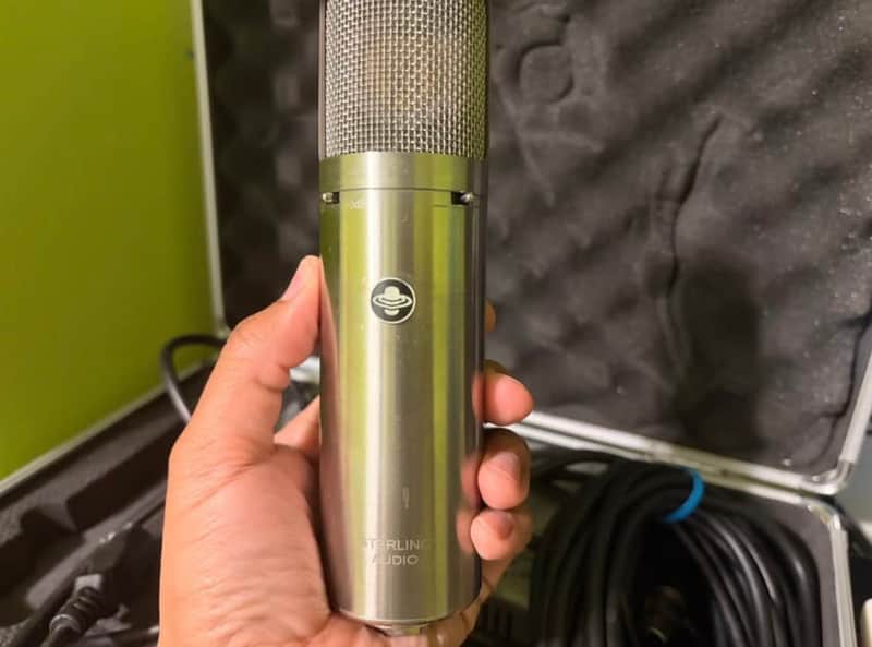 Sterling Audio ST69 Multipattern Tube Condenser Microphone 2010s - Brushed Silver