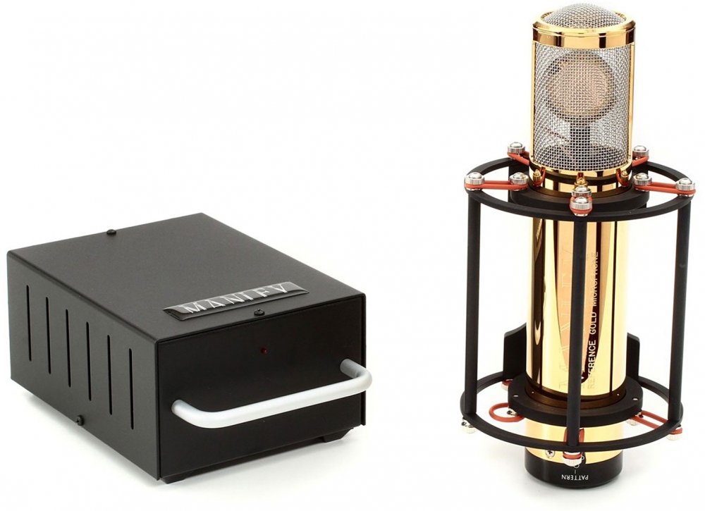 MANLEY LABS Reference Mono Gold — Microphone, studio recording microphone body