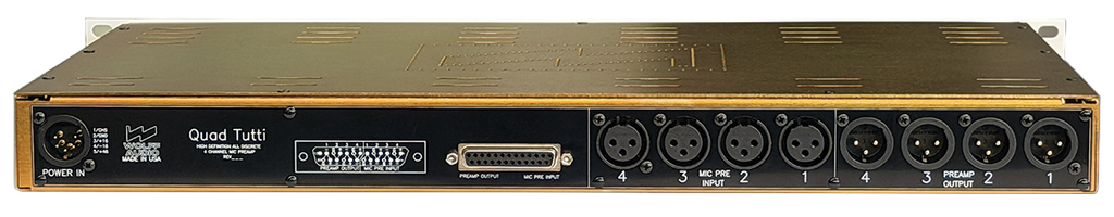 WOLFF AUDIO Quad Tutti — Microphone, studio recording microphone body
