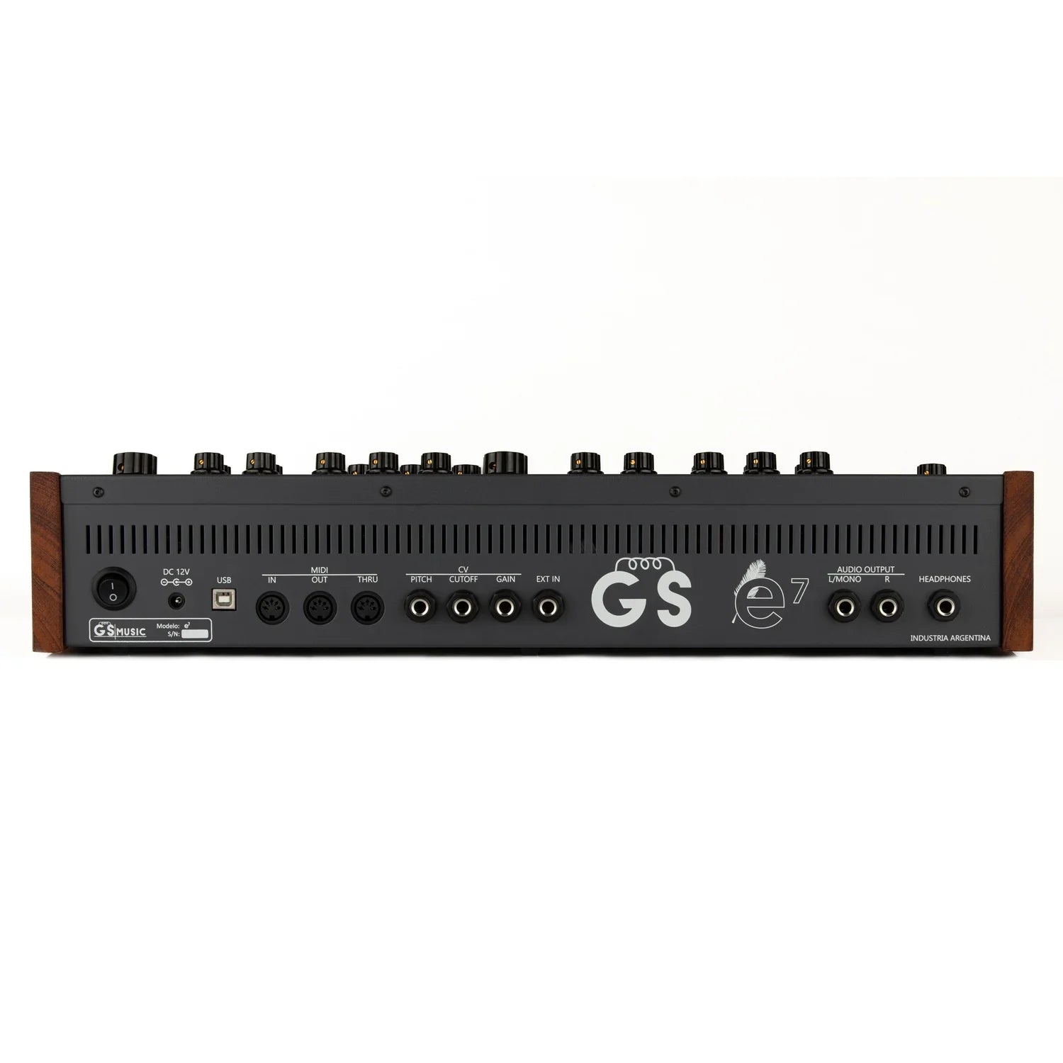 GS Music e7 - Analog Polyphonic Synth - Gray, keyboard synthesizer instrument