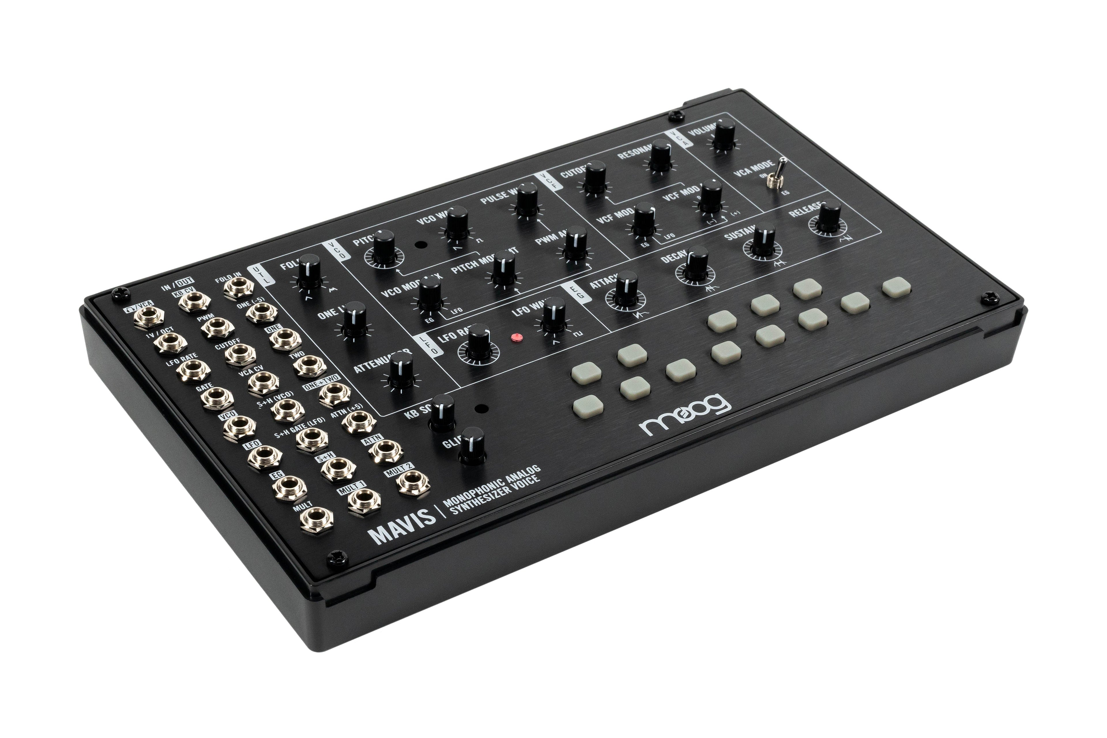 Moog Music Moog Mavis DIY Analog Synth Kit, keyboard synthesizer instrument