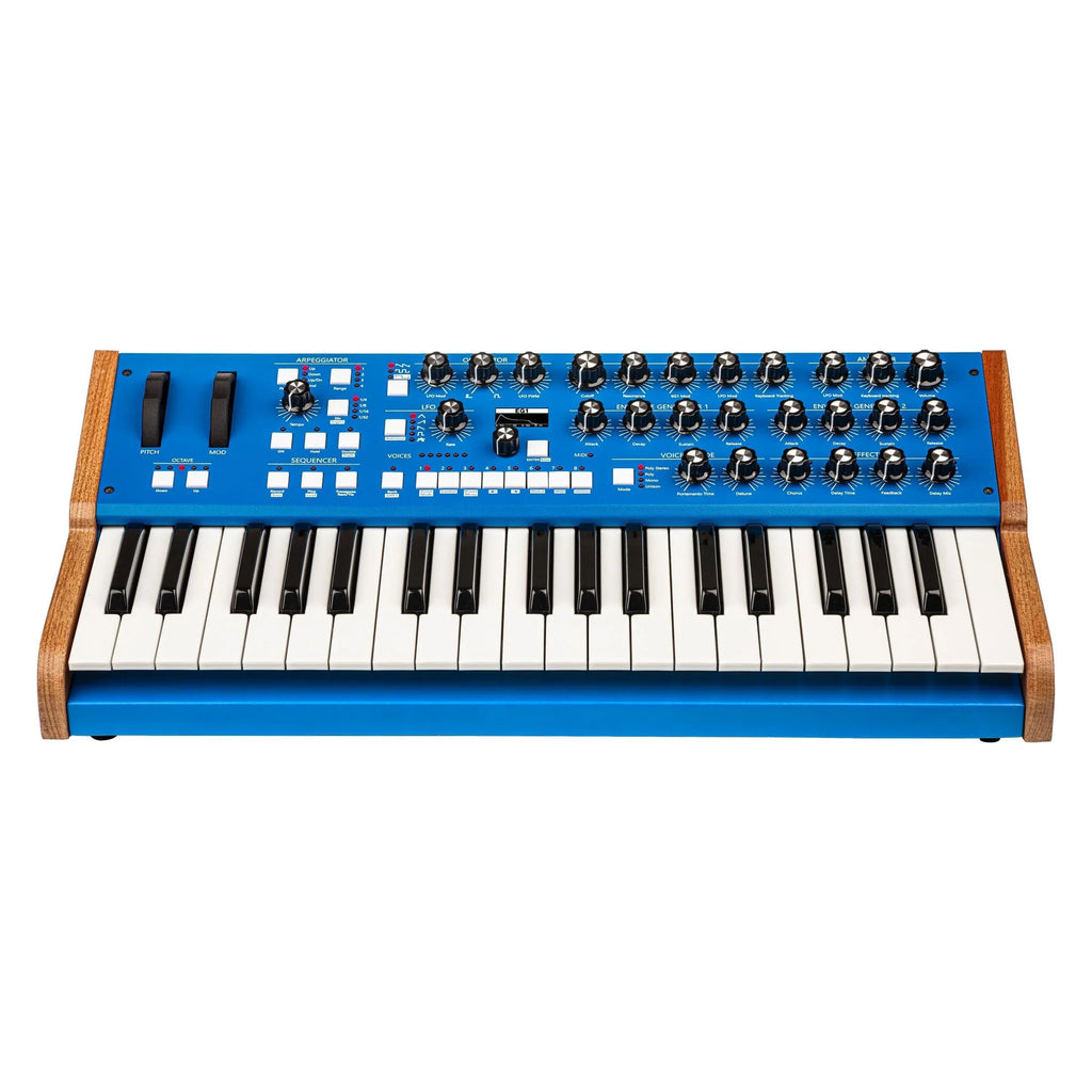 GS Music Bree6 - Keyboard Version Polyphonic Synth - Blue, keyboard synthesizer instrument