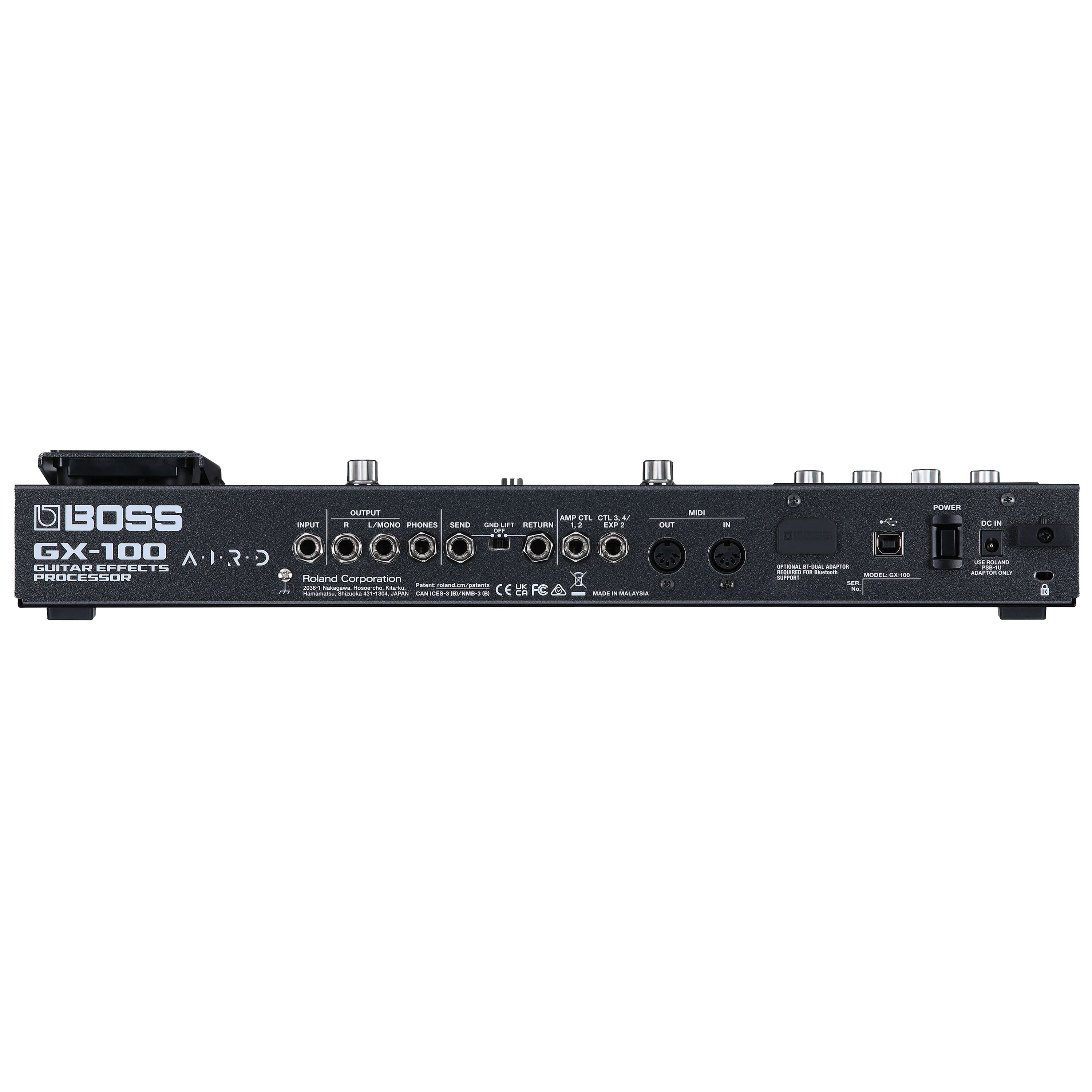 Boss GX-100 Guitar Effects Processor With Touchscreen Displa