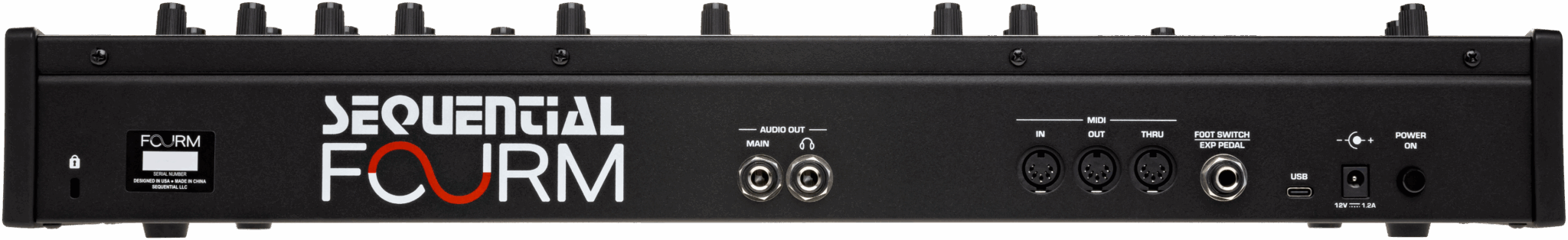 Sequential Fourm Keyboard - 4-voice Analog Keyboard Synth, keyboard synthesizer instrument