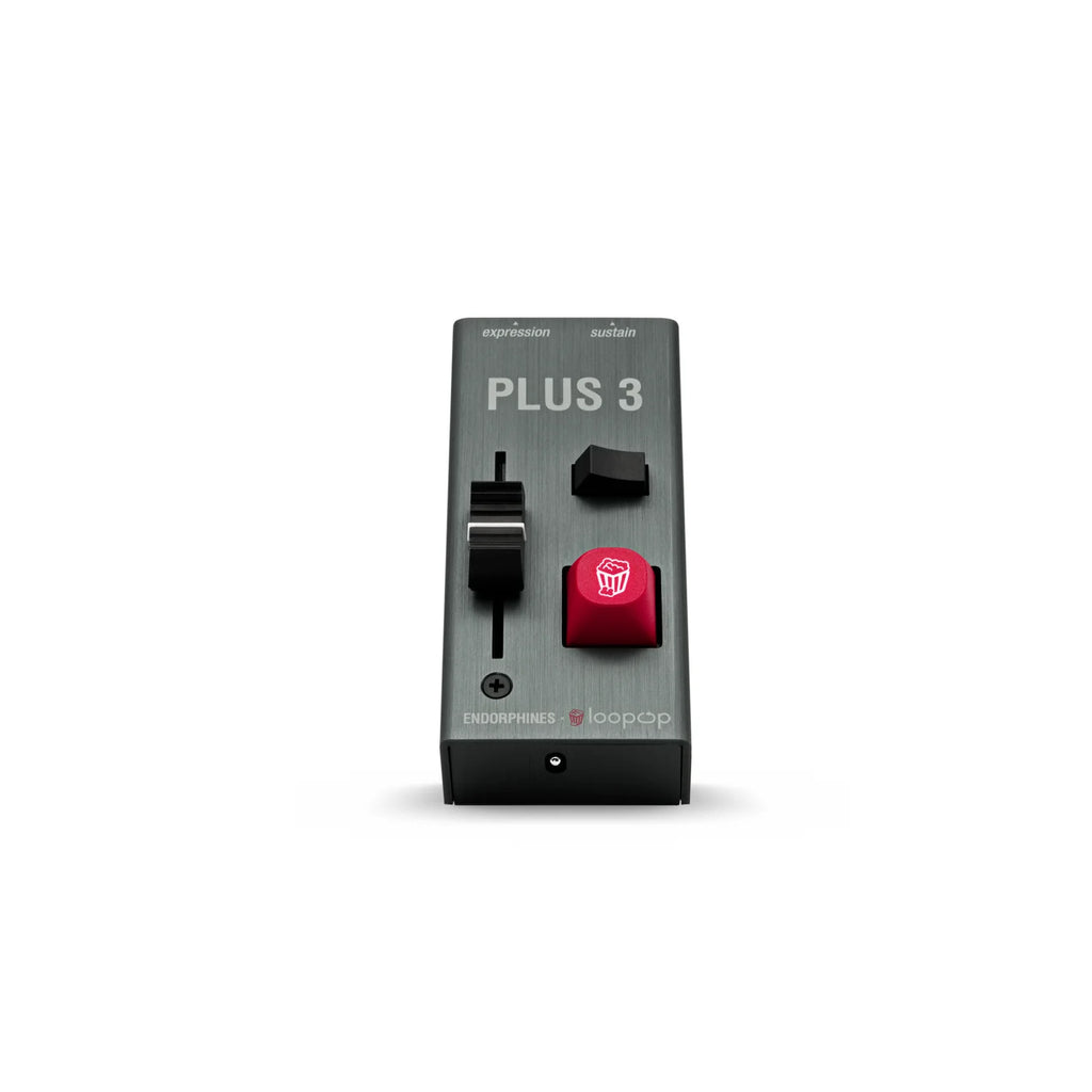 Endorphin-es Plus3 Desktop Expression & Sustain Pedal Loopop - Black