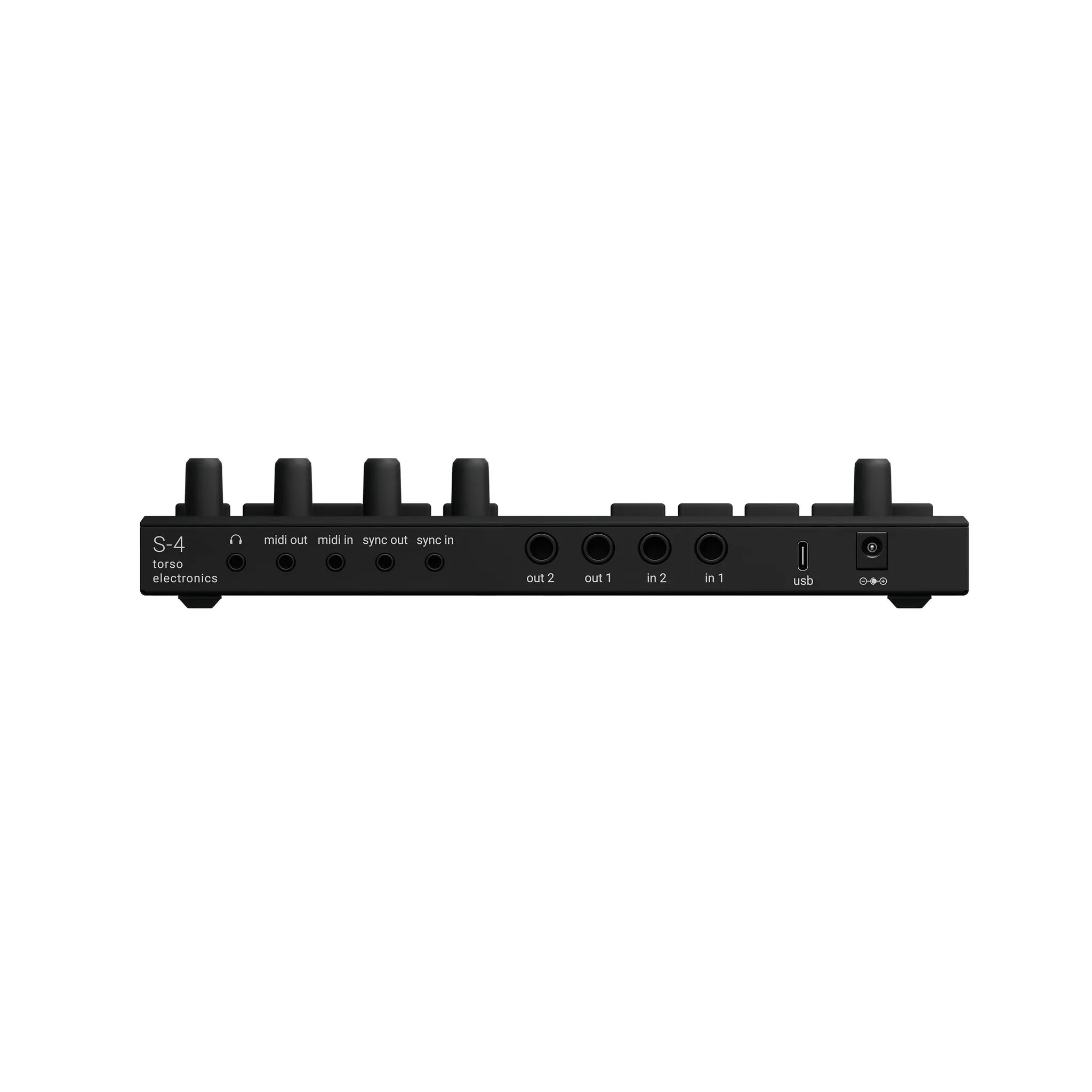 Torso Electronics S4 Sculpting Sampler - Advanced Live Performance & Sound Design Instrument - Black, hardware music sampling instrument