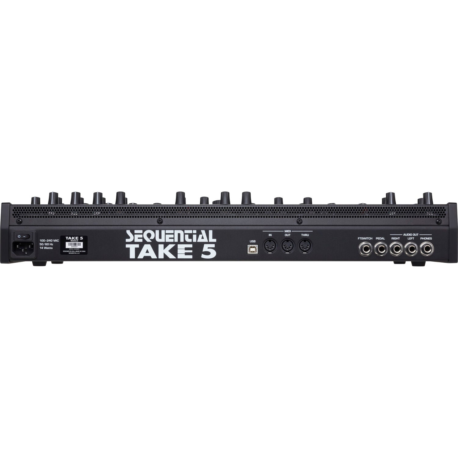 Sequential Take 5 Desktop Compact Poly Synth, keyboard synthesizer instrument