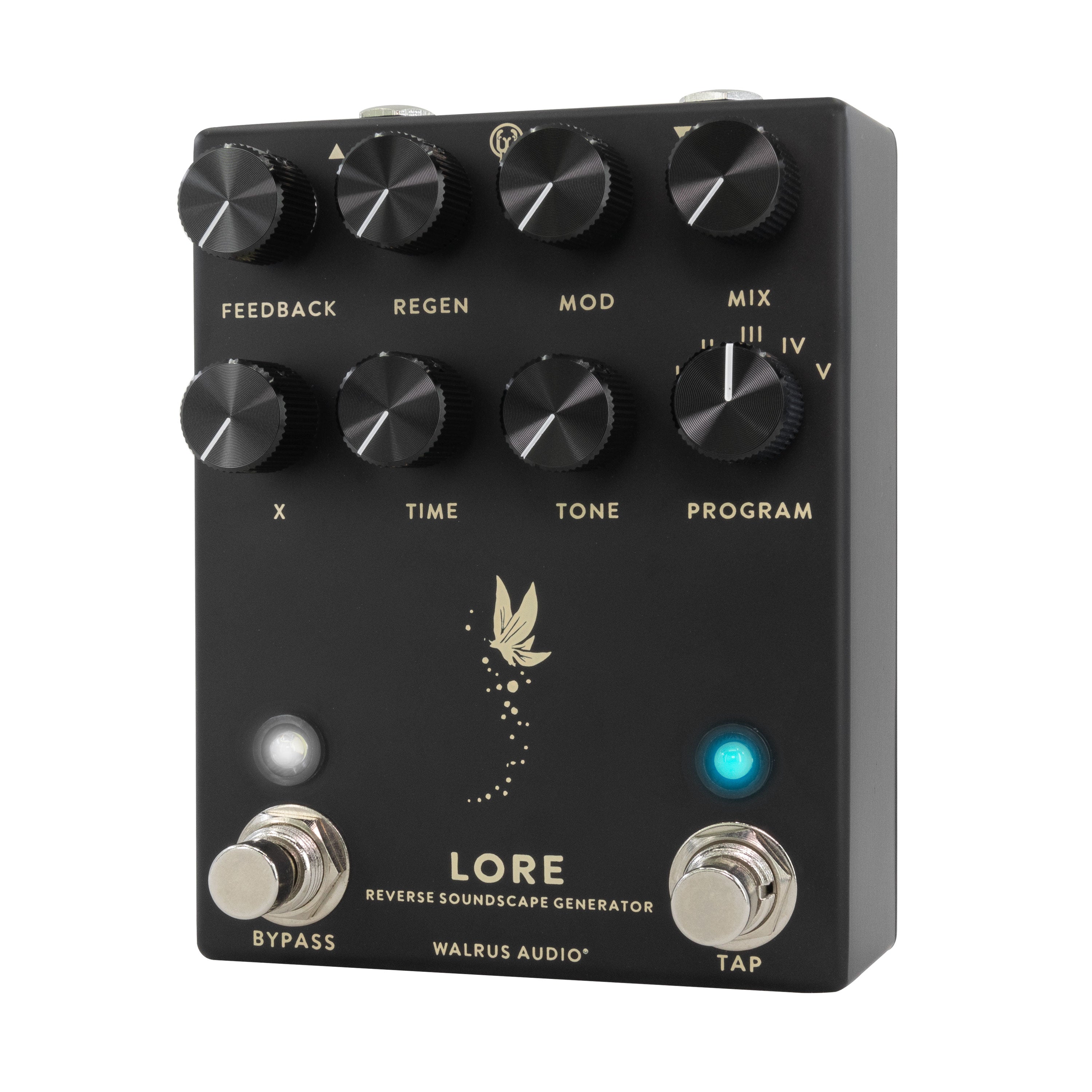 Walrus Audio Lore - Reverse Soundscape Generator - Black