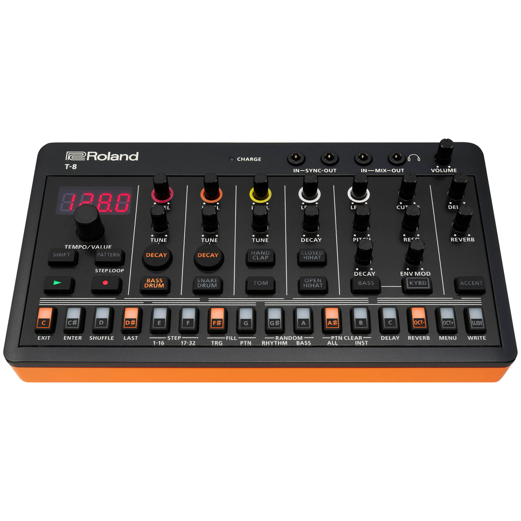 Roland Aira Compact T-8 Beat Machine, rhythm production drum machine