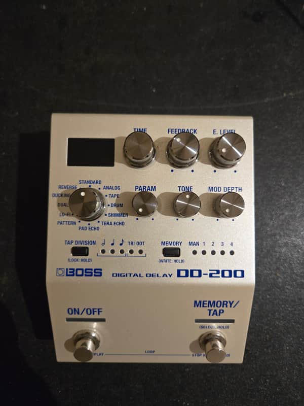 Boss DD-200 Digital Delay 2019 - Present - Silver