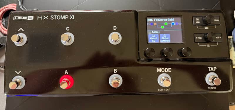 Line 6 HX Stomp XL 2021 - Present - Black