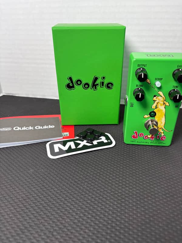 MXR DD30 Green Day Dookie Drive 30th Anniversary Deluxe Edition 2024 - Green