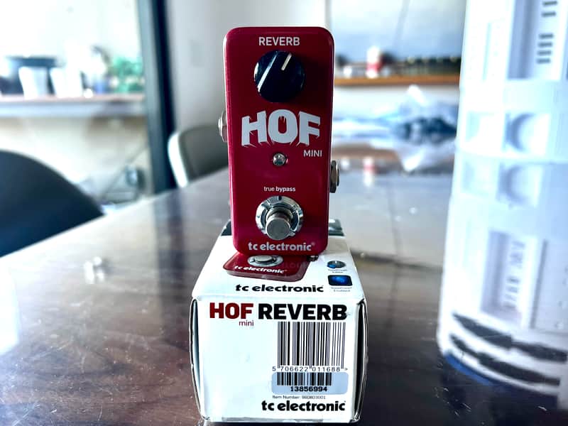 TC Electronic Hall of Fame Mini Reverb 2010s Red
