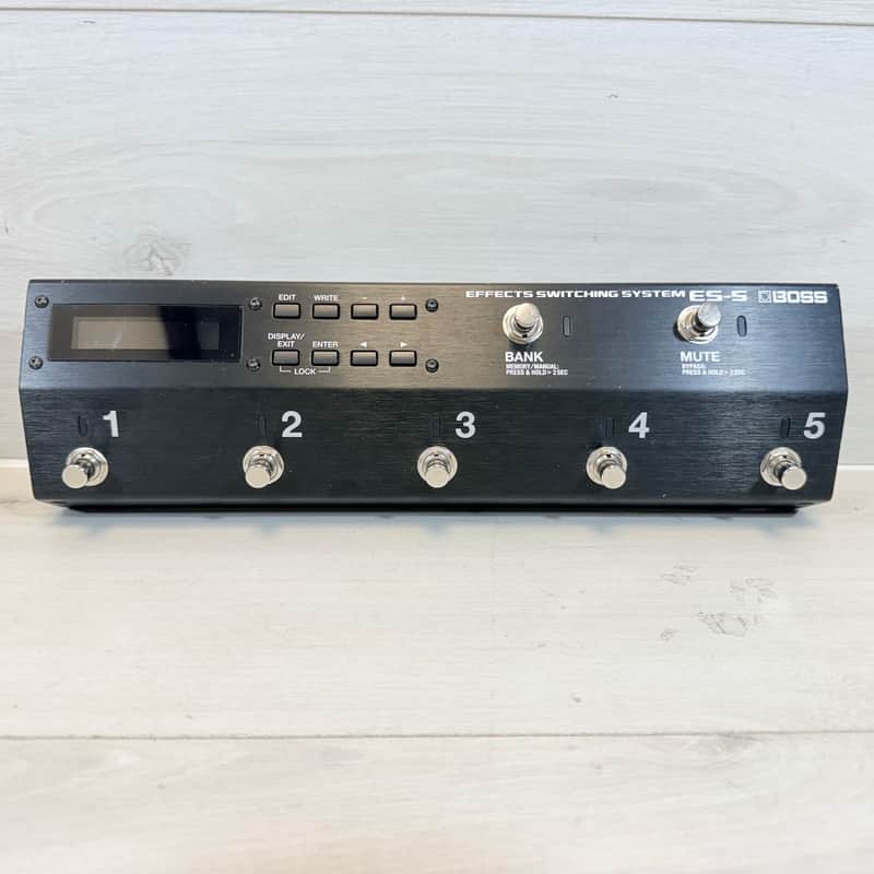 Boss ES-5 Effects Switching System Loop Switcher MIDI Controller w/ Box & Manual