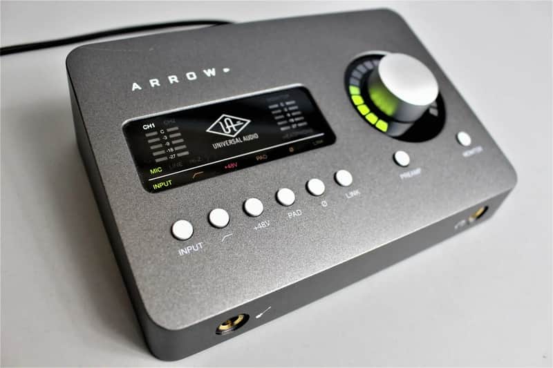 Universal Audio Arrow 2x4 Thunderbolt 3 Interface with Solo DSP Processor 2010s - Gray