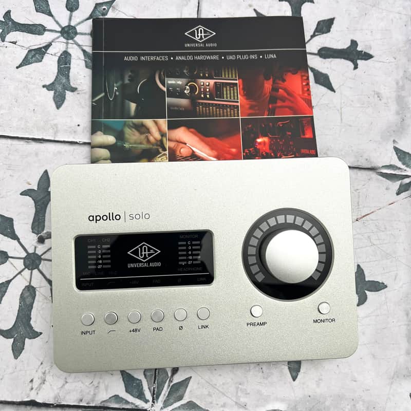 Universal Audio Apollo Solo Thunderbolt 3 Audio Interface