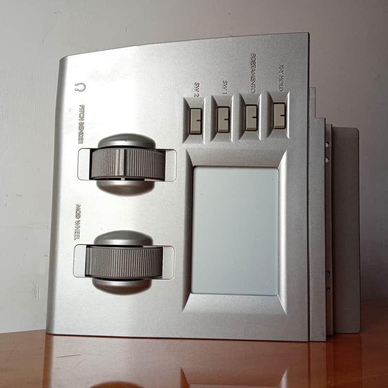 Korg Z1 - Pitch bend / Mod wheel panel + Assembly + Lower face + KLM 1931 / KLM 1935 / Kml 1966 (without Pad X/Y)