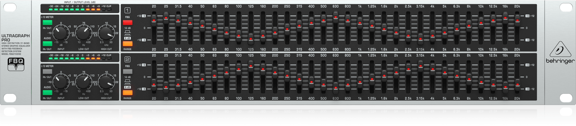 FBQ3102HD High-Definition 31-Band Stereo Graphic Equalizer