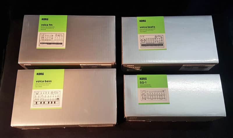 Korg Volca Modules 2010's - Black/Silver