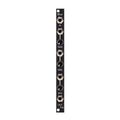 Black Eurorack module labeled Blur with three knobs and five 3.5mm jacks arranged vertically.