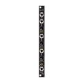 Black 2hp eurorack module with three knobs, toggle switch, and five audio jacks labeled Lo-Fi