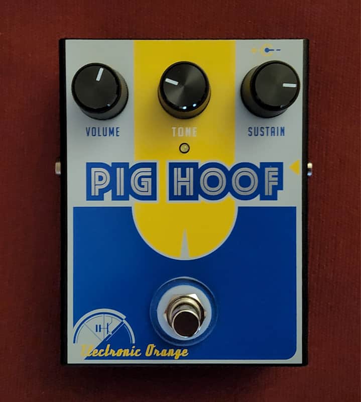 Electronic Orange Pig Hoof MkII - Ram's Head Big Muff Pi