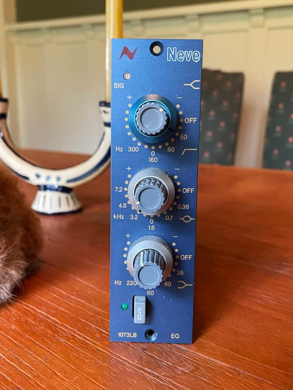 AMS Neve 1073LBEQ 500 Series Equalizer Module 2010s - Blue