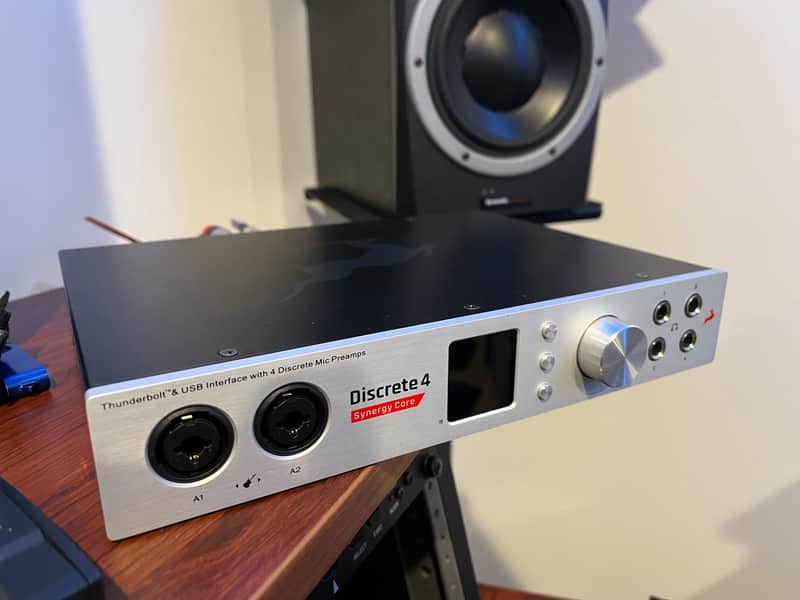 Antelope Audio Discrete 4 Synergy Core Thunderbolt / USB Audio Interface with Onboard DSP - Silver