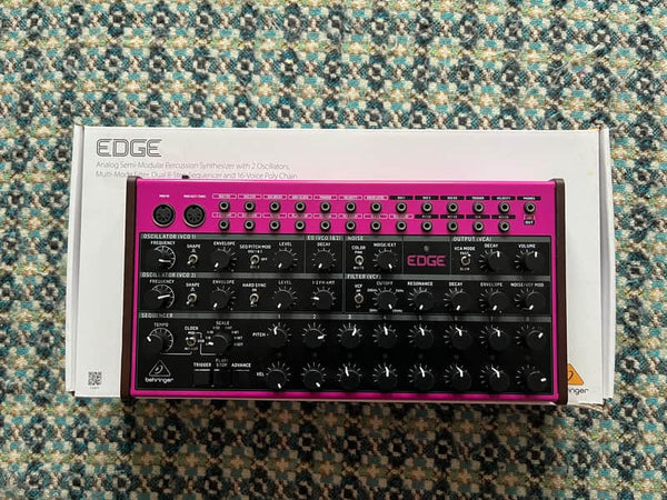 Behringer Edge 16-Voice Percussion Synthesizer 2023 - Present - Pink / Black