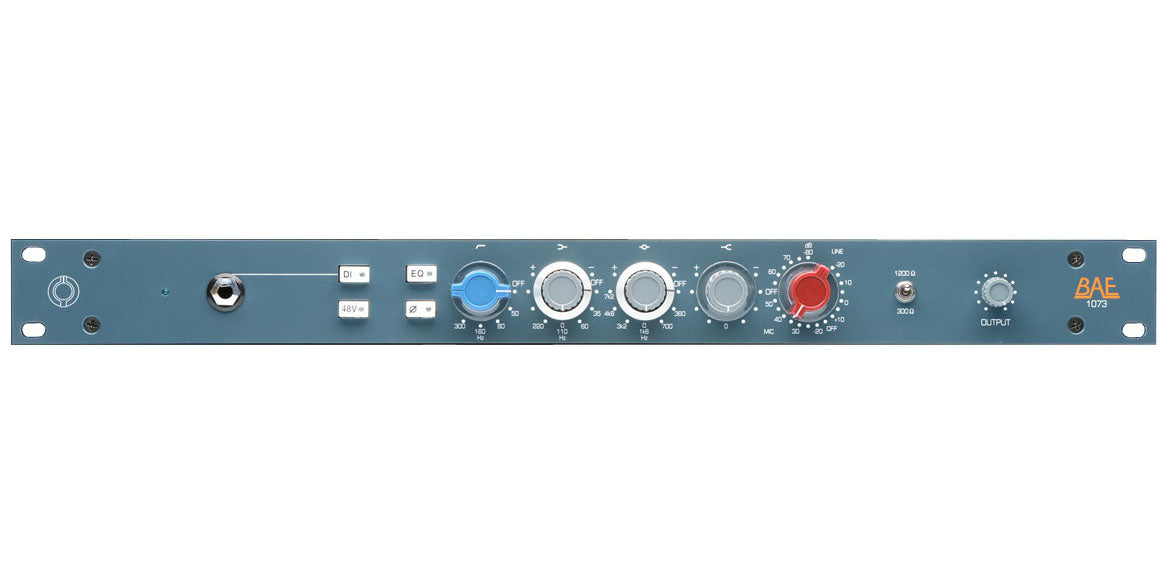 1073 Rack - Single Channel Mic Pre with EQ & Power Supply
