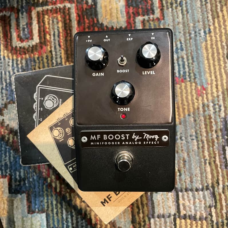 Moog Minifooger MF Boost 2010s - Black