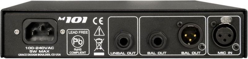 GRACE DESIGN m101 — Microphone, studio recording microphone body