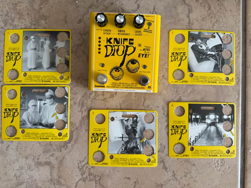 Eventide Third Man Hardware Knife Drop Limited Edition - Reverb Exclusive 2024 - Yellow