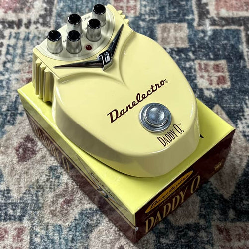 1990s Danelectro Daddy O Overdrive Vintage Guitar Effects Processor Pedal W/ Original Box & Paperwork!